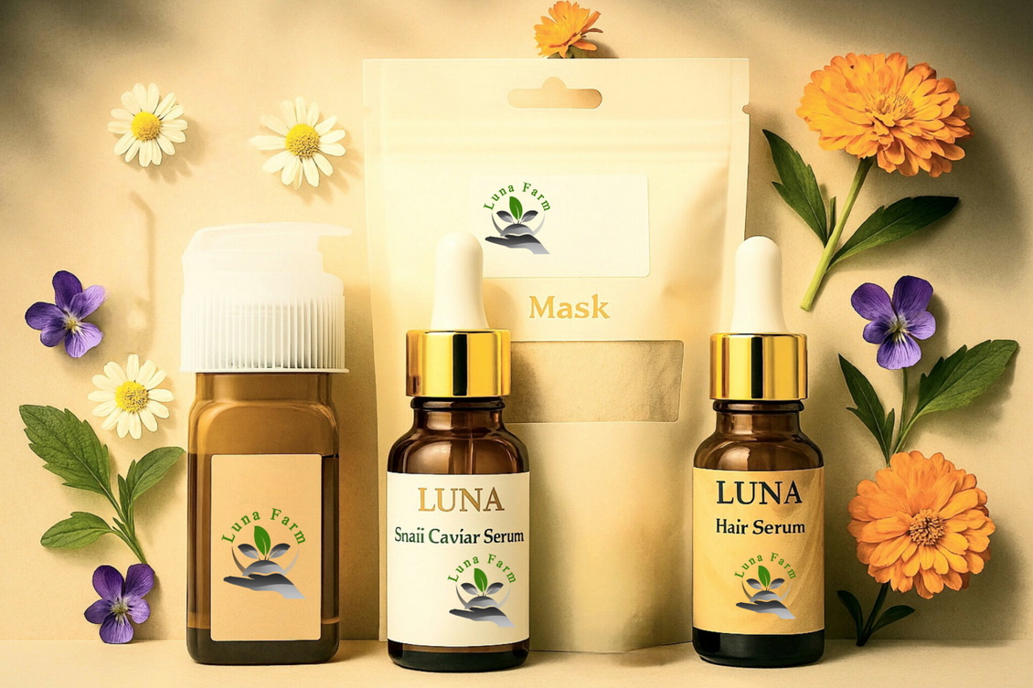 LUNA FARM لونا فارم تولیدکننده محصولات مراقبت از پوست و مو